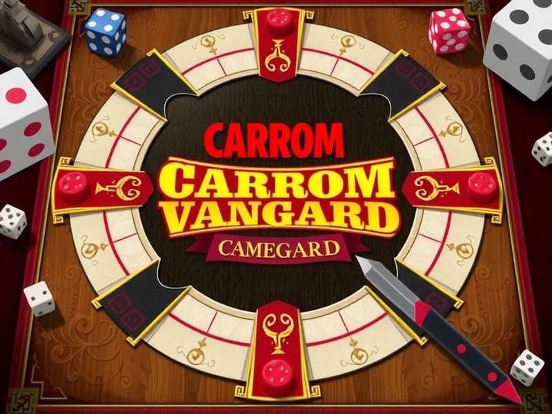 Carrom Vanguard Digital Board Game Carrom Vanguard Game Board